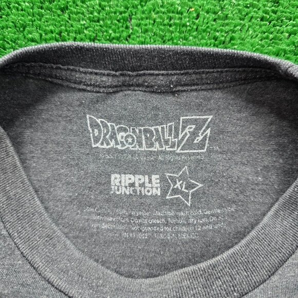 Dragon Ball Z Tshirt Ripple‎ Junction Mens XL Gray Short Sleeve Goku Just Saiyan - Picture 6 of 9